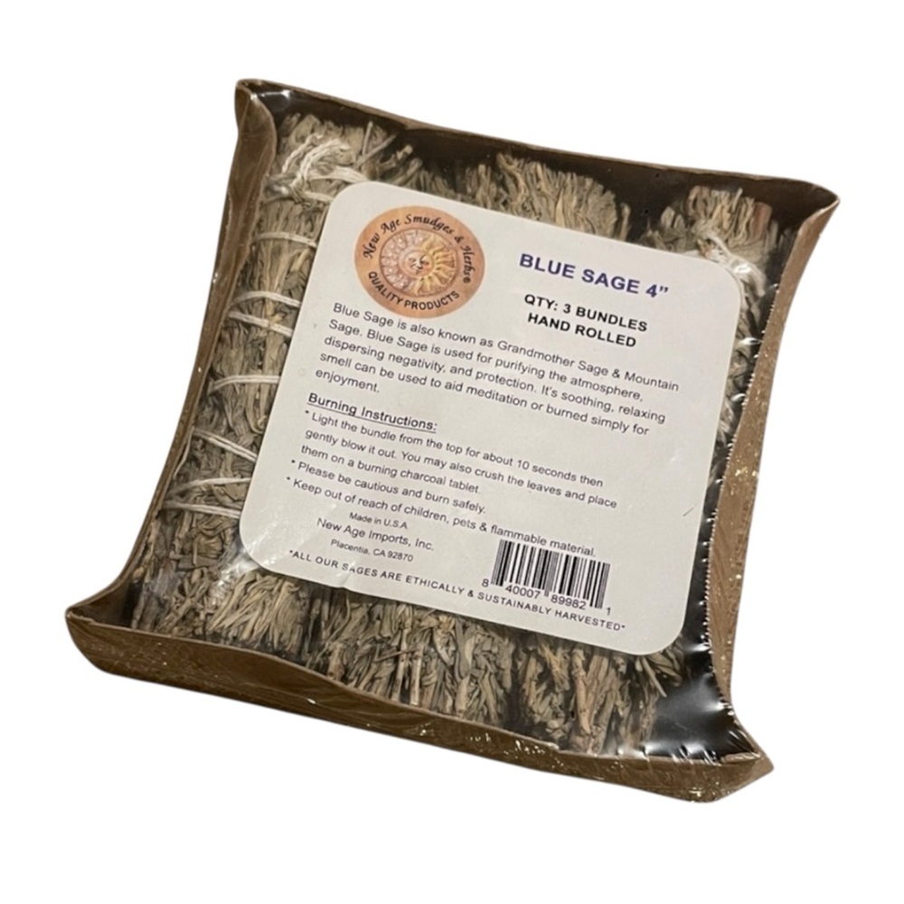 Blue Sage Hand Rolled Incense Bundles